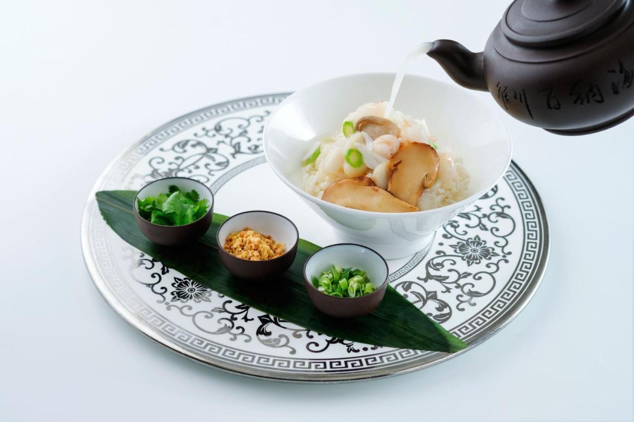 Hong Kong Skycity Marriott Hotel Exteriér fotografie A plate of dim sum