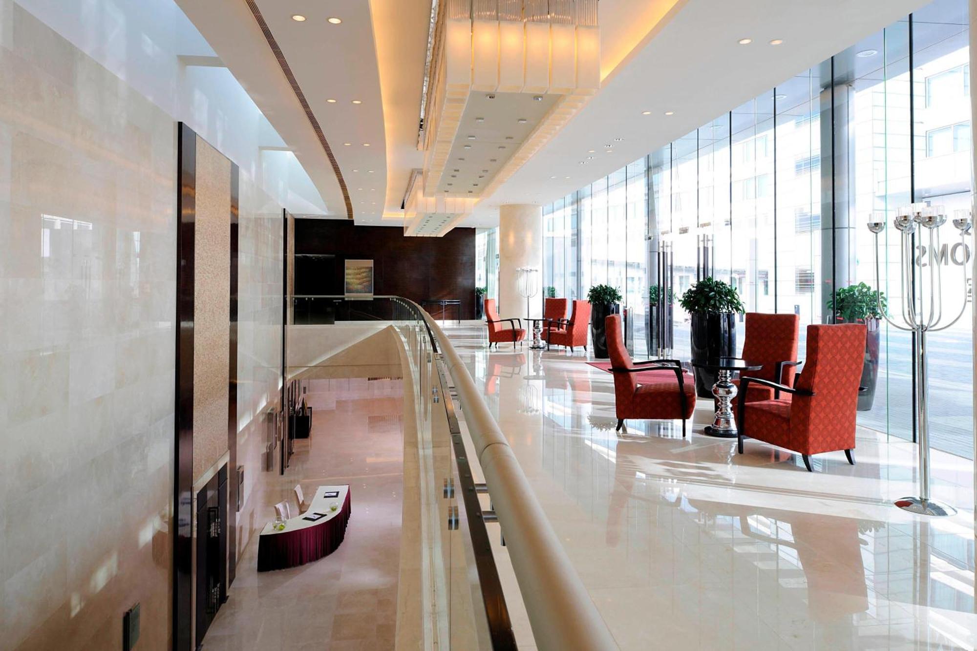 Hong Kong Skycity Marriott Hotel Exteriér fotografie Lobby